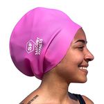 Sargoby Fitness Swimming Cap for Dreadlock Braids Dreads or Afro Hair Extra Large Swimming Cap for Bulky Hair Designed for Afro Swimming Cap Dreadlocks Swimming Cap