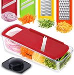 Geedel Professional Mandoline Slicer for Kitchen, Multi Purpose Vegetable Slicer Cutter, Vegetable Cutter Onion Cutter for Veggie Fruit Cheese