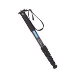 Leofoto MP-285C 5 Section CF Travel Monopod Carbon Fiber 60" Tall 17" Folded 1/4" & 3/8"