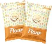 The Very Grain Everyday Flour No Wheat Low GI Contains Barley, Jowar, Ragi, Bajra Millets & Green Lentils Makes Fluffy Chapatis Boost Digestion | Diabetic Friendly Atta | Pack of 2 (400 Grams Each)