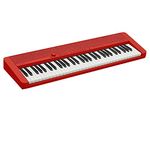 Casio, 61-Key Portable Keyboard (CT-S1RD), Red