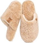 EverFoams Women's Fuzzy Slip-on Sli
