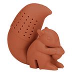 Squirrel Shaped Tea Filter, Cute Squirrel Silicone Tea Infuser, Loose Leaf Tea Strainer Drink Accessory for Tea Drinkers (Coffee)