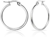 Hoops & Loops Sterling Silver 2mm H