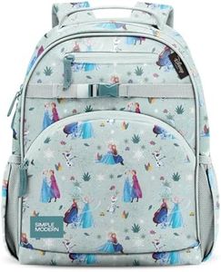 Simple Modern Large Disney Kids Backpack for School Girls and Boys | Elementary Backpack for Teen | Fletcher Collection | Kids - 16" tall | Frozen Swirls