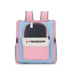 Foodie Puppies Expandable Pet Carrier Travel Backpack with Front Pocket for Small Dogs, Puppies, Cats and Kittens | Soft-Sided, Stylish, Comfortable, Breathable Outdoor Travelling Shoulder House Bag