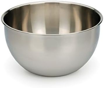 RSVP International Endurance Stainless Steel Mixing Bowls, 8 Quart