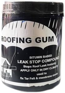 STP Limited Bitumin Based Roofing Gum 900g | Stops Roof Leakage Instantly | Leak Stop Compound Bonding Adhesive | Fix Tar Felt & Membrane Sheet