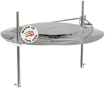 Breeo Outpost™ Heat Deflector X30 | Compatible with Y Series and X Series | Maximize Hot Airflow | USA Made | Live-Fire Cooking Accessory (Heat Deflector & Outpost Rod Included)
