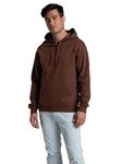 Fruit of the Loom Men's Eversoft Fleece Hoodies (Regular & Big Man), Pullover - Warm Mocha, Small