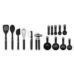 KitchenAid Classic Tool and Gadget Set, 15-Piece Black