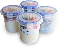 Overnight Oats Container with Lids 