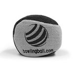 bowlingball.com Microfiber Ultra Dry Bowling Grip Ball (Black/Grey)