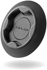 INTERPHONE - Pad Adesivo Universale per Custodie Smartphone - porta telefono moto - Sistema Modulare QUIKLOX - Supporto Porta Cellulare Moto - Universale - Aggancio Sgancio Rapido