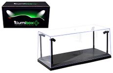 J&M Illumibox 1/18 Scale Acrylic Display Show Case with Removable LED Lights