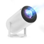 [Built-in Apps & Android 11.0] Mini Projector Portable 20000 Lux Projector 4K Supported 180° Rotation & Auto Keystone, Outdoor Projector Compatible with TV Stick/Windows/iOS/Android/HDMI/USB