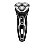 3.7V Men Electric Razor, MAX-T 2900r/min 3D Rotary Waterproof Electric Shaver for Men with Pop-up Trimmer