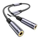 MOSWAG USB C to Dual 3.5mm Female H