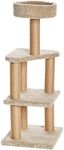 Amazon Basics Cat Tree with Scratching Posts, Large, Beige