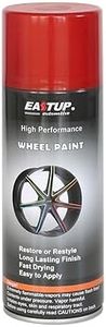 EASTUP Premium Metallic Spray Wheel Spray Acrylic Enamel Paint Pearl Molybdenum Red - Brilliant Finish, High Durability, Fade-resistant, Quick Drying Rim Coating