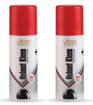 Vista Auto Care Helmet Kleen 125ml | Helmet Cleaner | Helmet Cleaner Spray | Helmet Cleaner Foam | Clear x Pack of 2