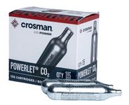 Crosman 12-Gram CO2 Powerlet Cartridges for Use with Air Rifles and Air Pistols