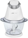 Clatronic MZ 3579 Multi Chopper, 2-in-1 Multi Chopper and Ice Crusher in One, 250 Watt, White