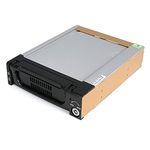 StarTech.com 5.25-Inch Rugged SATA Hard Drive Mobile Rack Drawer DRW150SATBK (Black)