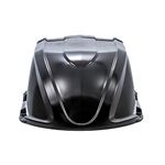 Camco RV XLT High Flow Roof Vent Cover, Opens For Easy Cleaning, Aerodynamic Design, Easly Mounts to RV With Included Hardware (Black)