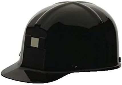 MSA Safety 82769 Comfo-Cap Protective Cap with Staz-On Suspension, Black
