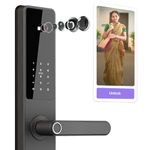 Urban Company Native Lock Pro with Camera Unlock & Doorbell Connect | 7-Way Unlock | Free Installation | 3 Year Warranty | Native Smart Door Lock