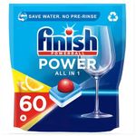 Finish Dishwasher 'All in 1 Powerball' - Lemon 60 Tablets