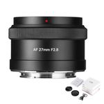 7artisans 27mm F2.8 Auto Focus Camera Lens for Sony E Mount, APS-C, Large Aperture, Prime, STM Auto Manual Focus Camera Lens