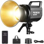 NEEWER FS150B Video Light with 2.4G/APP Control,130W Bi Color COB Silent Filming Continuous Output Lighting with 4 Types Precise Dimming, 72000lux/1m, 2700K-6500K, CRI 97+,12 Effects, Bowens Mount