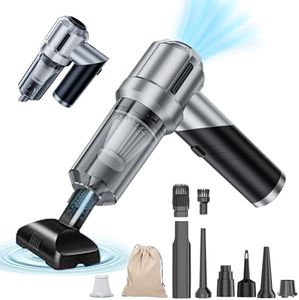 houscly Car Vacuum Cordless Mini Handhled 4-in-1 High Power Cleaner 20000Pa