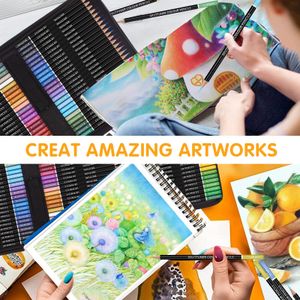 Melifluo 72-Color Pencil Set – Artist Quality Coloring Pencils