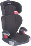 Graco Junior Maxi Lightweight High back Booster Car Seat, Group 2/3, Midnight Black