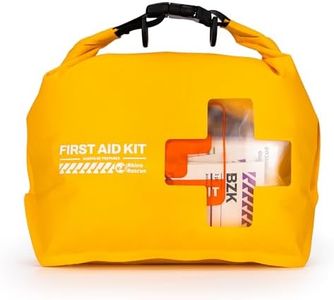RHINO RESCUE Waterproof Boat First Aid Kit, Lightweight Boat Accessories Dry Bag, Emergency Marine Survival Supplies for Outdoor Kayak, Fishing, Floating, Swimming, Beach & Camping (Yellow)