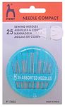 Pony Needle Compact Sewing Needles with Threader- Assorted 2 Pack