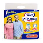 Lifree Large Size Diaper Pants For Men and Women- 10 Count