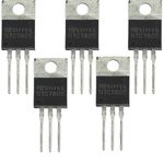 UNIVERSAL HUB 7805 Voltage Regulator IC LM7805 12v to 5v Regulator for Multiple Applications 5PCS