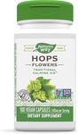 Nature’s Way Hops Flowers - Traditional Calming Aid* - 620 mg Hops Flowers per 2-capsule serving - Herbal Supplement - Vegan, Gluten Free & Dairy Free - 100 Capsules