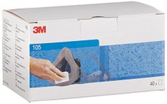 3M 7100050720 Face Seal Cleaner Wipes, 105