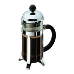 Bodum CHAMBORD Coffee Maker, French Press Coffee Maker, Stainless Steel, Glass, 12 Ounce (3 Cup)