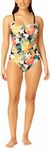 Hurley Women's One Piece Swimsuit, Caribbean Dreamin, XXL