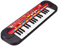 Simba Smoby 106833149 Music World' Electronic 32 Key Kids Keyboard Programmed with Demo Songs, Rhythms & Instrument Sounds | Record & Play Functions