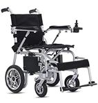 Broobey Lightweight Electric Wheelchair (only 16kg) Ultra Light Portable Folding Transport Power Wheelchair- Travel Size - Airline Approved - User Friendly