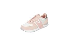 TRETORN Women's Loyola Lace Up Sneakers, Pink/Silver, 7