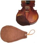 Chin Smart Chinrest Cover for Violin and Viola-Brown