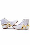 Pilania's Kabaddi, Kho Kho, Wrestling and Boxing Shoes Suitable for Boys,Girls,Men and Women White,Gold